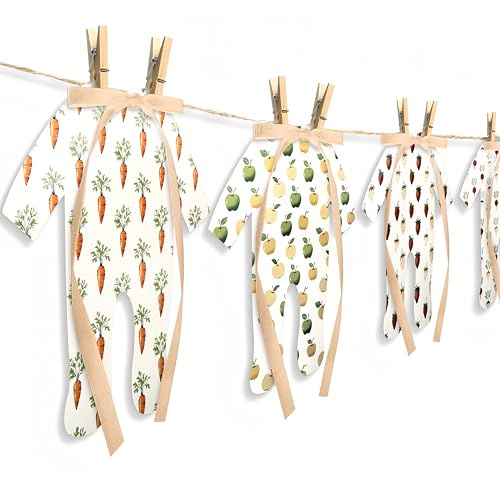 Maitys Locally Grown Baby Shower Decorations Fruit Vegetable Garden Banner Farmers Market Baby Shower Photo Backdrop Farmers Market Decorations for Nursery Room Birthday Party Photo Shoot Background