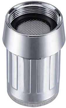 2Pcs Bunte Wasserhahn LD8001-A6 Wasser Stream Wasserhahn, 7 Farbe ändert allmählich für Küche und Bathroms.