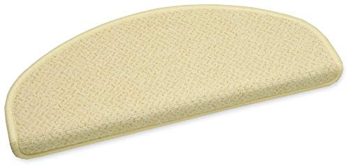 Ypsilon GmbH VORWERK Stufenmatten/Treppenteppiche Ancona beige 50x20cm (AN68)