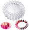 LYTIVAGEN 20 Pezzi Espositore Unghie Finte Ruota Nails in Plastica Compione Colore per Smalti Paletta Smalto per Unghie per Manicure(Trasparente, 24 * 12 * 4CM)