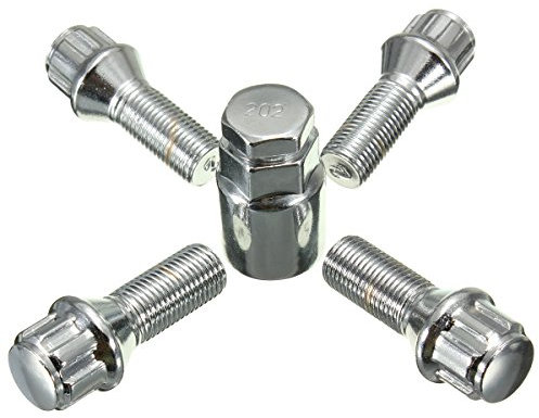 YONGYAO Alloy Wheel Lock Bolts Locking Security Lug Nuts for VW TRANSPORTER T4 T5