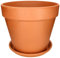 KOTARBAU® Pot de fleurs en terre cuite - Diamètre : 43 cm - Pour l'intérieur et le jardin