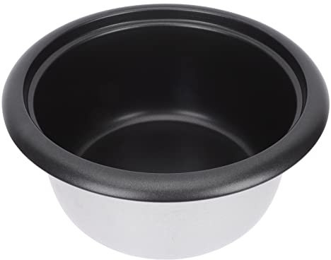 Cabilock Rice Cooker Liner Rice Cooker Cooker Griddle Grill Inner Pot Accessories House Cooker Inner Pot Stainless for Small 3l Iron Gall Alloy