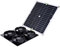ISOLEI Ventilador Alimentado por Panel Solar, Ventilador de Escape para Invernadero, Autocaravana, gallinero, Equipo de ventilación al Aire Libre, Ventilador para Mascotas