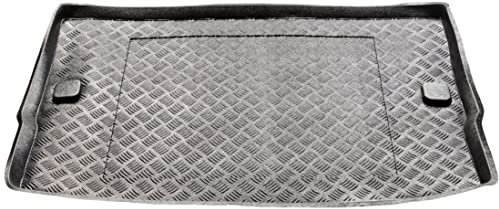 Alfombrilla protectora Bandeja de maletero a medida PVC 3D para Toyota PROACE Verso 2 (II) Larga desde 2016 versión 8-9 plazas