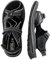 camel active Herren Trekkingsandale aus echtem Leder Schwarz, menswear-42
