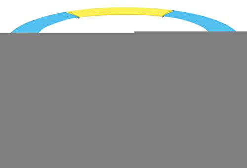 weiting Trampolin Randabdeckung Kindertrampolin - Trampolin Federabdeckung 120cm/150cm | Wasserdicht Abdeckungsschwamm Trampolin Randschutz | Trampoline Surround Pad for Round Frames