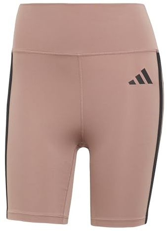 adidas Optime Essentials Damen-Leggings, 3 Streifen, Kurze Leggings