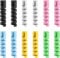 Cable Protector/Wire Repair/Pet Bite Cable Case/Cord Identification Cover,24 Pc Type-C Cord Protector Headphone Adapter Saver Spiral USB Cable Wrap Strain Relief Data Cord Sleeve(Multicolor)