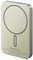 KU XIU 2025 Festkörper Powerbank für Magsafe, Qi2 15W Magnetische Power Bank, 0.39Ultra Slim Powerbank für iPhone 16/15/14/13/12 Serie, 20W PD USB-C Tragbares Ladegerät 5000mAh Wireless Charger-Titan