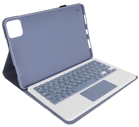 Mi Pad 6 Case de Teclado Magnetic PU Cubierta de Soporte Keyboard 2023 (Púrpura)