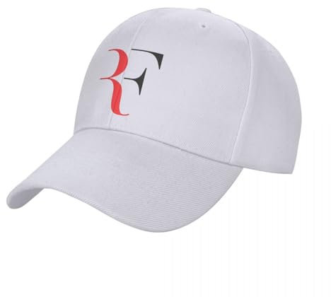 HFGAASSH Baseballmütze Erwachsene Roger Federer Sport Tennis Hüte Mode s Polyester Hut Sonnenhut Atmungsaktiver Angelhut Sommer Urlaub Sport Geschenke