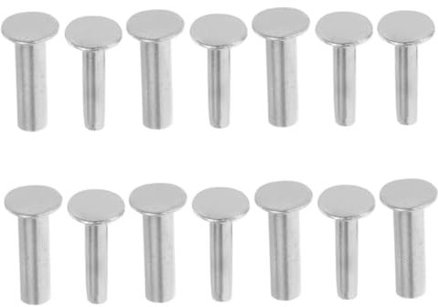Luxshiny Lot De 7 Paires De Rivets Pour Manche De Couteau De Cuisine Rivets Manuels Pour Rivets De Verrouillage En Métal Rivets Pour Couverts Outils De Cuisine Pour Enfants Rivets Pour