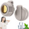 Aerobreeze Whirlwind Mini ventilatore senza foglie (3 velocità), aggiornamento 2025, ventilatore a clip per camicia, mini ventilatore elettrico portatile silenzioso senza pale, ventole USB girevoli a