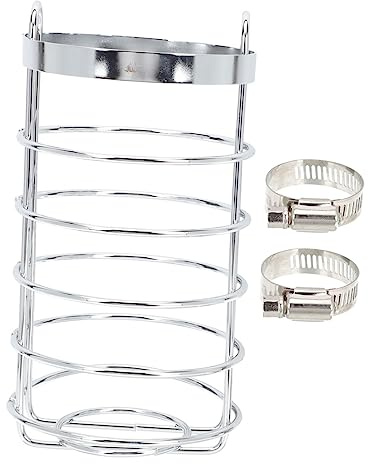 MOBUTOFU Outdoor Fahrrad Flaschenhalter aus Edelstahl Langlebig und Rostfrei Stabiler Getränkehalter für Mountainbike und Motorrad Geeignet für Verschiedene Trinkflaschen Praktische