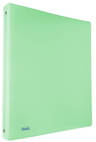 Favorit Ordner Polypropylen P@STEL 22 x 30 4 Ringe rund Durchmesser 15 mm Smaragd
