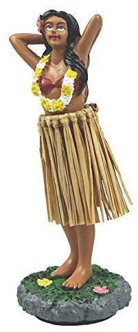 Northcore Hawaiian Hula Dashboard Doll