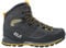 Jack Wolfskin Herren Force Crest Texapore Mid M, Black / Burly Yellow Xt, 40 EU