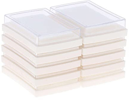 Leere Stempelkissen für Kinder, 10 Stück