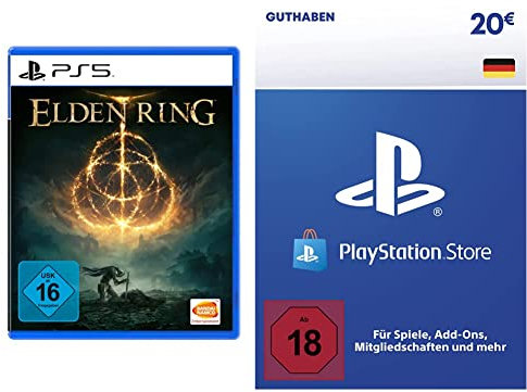 ELDEN RING - Standard Edition [PlayStation 5] + PSN Guthaben | 20 EUR | deutsches Konto | PS5/PS4 Download Code