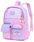 FANDARE Mochilas Infantiles Mochilas Escolares Mochilas Tipo Casual Niñas Mochilas Escolares para 4-9 Grado Estudiante Viaje Salida de Primavera Daypacks Impermeable Nylon Rosado