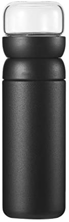 Frasco de Viaje con Aislamiento al Vacío baowenhu Taza de Aislamiento Térmico for Hacer Té Termo de Viaje Sellado a Prueba de Fugas Portátil Frasco de Vacío de Separación de Té y Agua (Color : A) ( Co