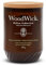 WoodWick ReNew Candela profumata con stoppino scoppiettante | Tomato Leaf & Basil | Miscela di cera di cocco e soia a base vegetale | Realizzata con materiali riciclati | Doni perfetti per donne