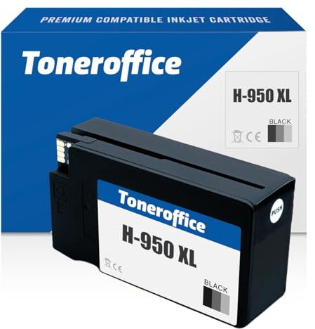 950 Druckerpatrone XL für HP 950 XL Druckerpatronen Schwarz Kompatibel CN045AE (ca. 2890 Seiten)