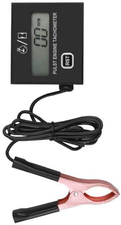 MACHSWON 100RPM-30000RPM Small Engine Tachometer Inductive Hour Meter for 2 Stroke & 4 Stroke Small Engine Waterproof Digital Tachometers for Chainsaw Marine ATV Motorcycle