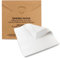 Tikxlafe 200 hojas de papel de pergamino para hornear, 20 x 20 cm, precortadas, antiadherentes, para hornear, para panecillos, sartenes. Para hornear, asar al vapor, pan, galletas, (blanco, 8 x 8