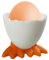 Egg Cups, Cartoon Egg Holders, Boiled Egg Cups, Chicken Feet Eggcups, Easter Egg Holder Stand, Egg Cups Set for Kitchen, Bakery, Home Table Decor