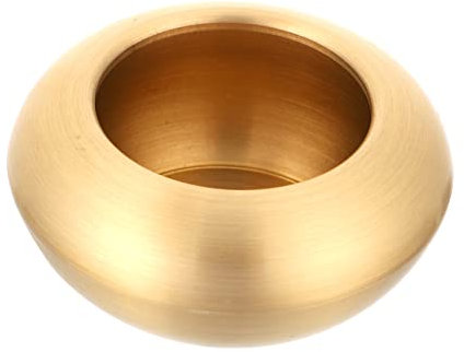 Cabilock 1 Pc Mini brûleur d' encensoir air Purifier Incense Holder Incense Burner brûleur d' en Cascade décor poêle à aromatique Four à créatif cuivre Golden
