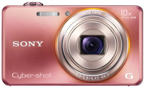 Sony DSC-WX100 Cyber-shot digital camera (18 Megapixels, 10x opt. Zoom, 6.7 cm (2.7 inch) display, Sweep Panorama Pink (Renewed)
