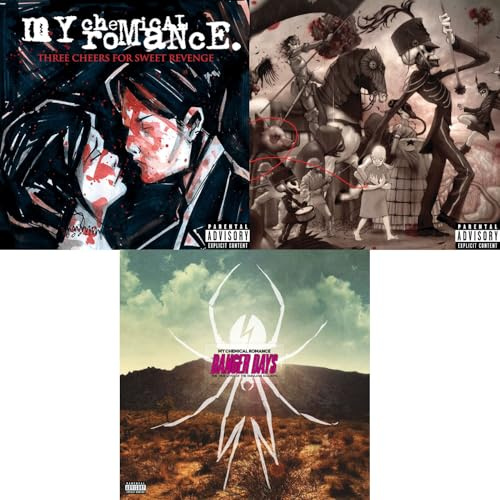 Three Cheers For Sweet Revenge - The Black Parade - Danger Days - My Chemical Romance - Greatest Hits Album Bundling
