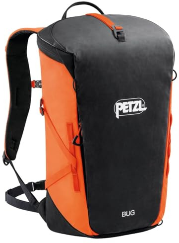 PETZL BUG ORANGE BLACK Kletterrucksack 18L
