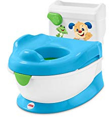 Fisher-Price FRG80 perrito Töpfchen Welpe von Ríe und Lernen von Babyspielzeug, Kaffeebraun, 1 Stück (1er Pack)