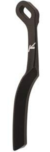 K-Edge Road braze-on double chain catcher - black black