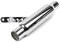 Auspuff Caferacer VT Kompatibel für Victory Hammer/S/ 8-Ball chrom