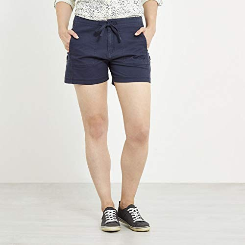 Weird Fish Women's Willoughby Shorts, Navy, 16