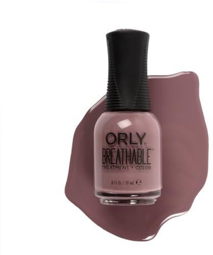 ORLY Nagellack Breathable Shift Happens Taupe 18 ml – 1-Step Pflege & Farbe | Atmungsaktive Pflegeformel mit Arganöl, Vitamin B5 & C: pflegt die Nägel und kommt ohne zusätzlichen Base- und Topcoat aus