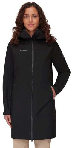 Mammut Seon Pac Hs Women's Hooded Parka [101002] Hardshell Jackets, Black - black, M
