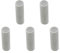 bzcemind 5 Stück 12 mm PVC gerade Winkelverbinder Kreuzverbinder T-Verbindungsstück PVC Rohrfitting DIY Zelt Feste Fittings