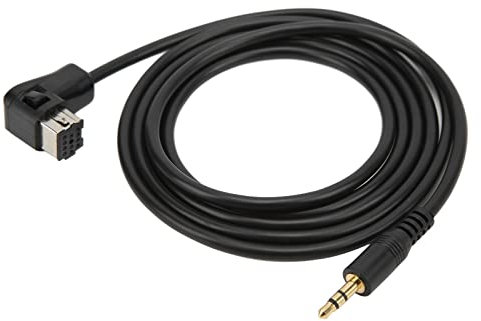 EBTOOLS 3.5mm MP3 Input Adapter 3.5mm Cable Audio Adapter Car Radio Audio Aux Cable 3.5mm MP3 Input Adapter Replacement for Pioneer Headunit IP‑BUS