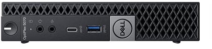 Dell OptiPlex 5070 Micro (USFF) Desktop – i7 9700T (8 Cores, 2.0/4.3GHz), 1TB PCIe Gen 4.0x4 NVMe, 16GB DDR4, Intel UHD Graphics, GbE, WIFI 6 & Bluetooth 5.1, Windows 11 Pro (Renewed)