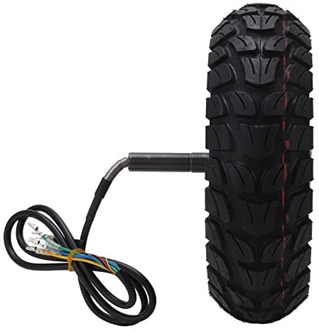 Aramox Elektroroller Bürstenloser Nabenmotor, 36V Bis 60V Elektroroller Bürstenloser Nabenmotor 350W Bis 1200W 10 Zoll IP54 Wasserdicht für Elektrofahrrad, Gearless Nabenmotor