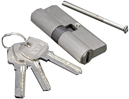 Vielseitiges Türschloss Set Mit Wendeschlüssel Langlebiges Profilzylinder Set Doppeltes Öffnungsschloss Für Den Innen Und Außenbereich Profilzylinderschloss Rostfreies Schloss Innen Und