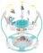 COSTWAY Jumperoo per Bambini, Centro attività Saltella con Altezza Regolabile, Gioco Saltellante con Sedile Girevole a 360°, Saltarello per Neonati con Luci e Suoni per Bambini 6+ Mesi (Blu)