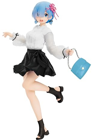 Taito Re:Zero Starting Life in Another World Precious Figure - Rem (Outing Coordination Ver.) Renewal Edition Prize Figure