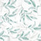 Abyssaly Papel Pintado Autoadhesivo Flor Blanco Azul, Vinilo Adhesivo Muebles 44cm X 600cm, Papel Adhesivo Impermeable Pegatina Decorativos Encimera de Cocina