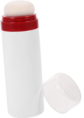 Hoement Talkumpuderflasche Mit Puderquaste Zur Einfachen Anwendung Klein Und Handlich Für Unterwegs Robustes Material Für Lange Nutzungsdauer